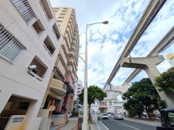【現地外観】安里駅のすぐそばです