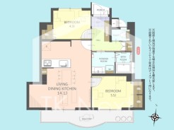 【間取図】