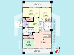 【間取図】