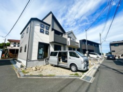 1号棟外観×角地※2026年9月下旬完成予定